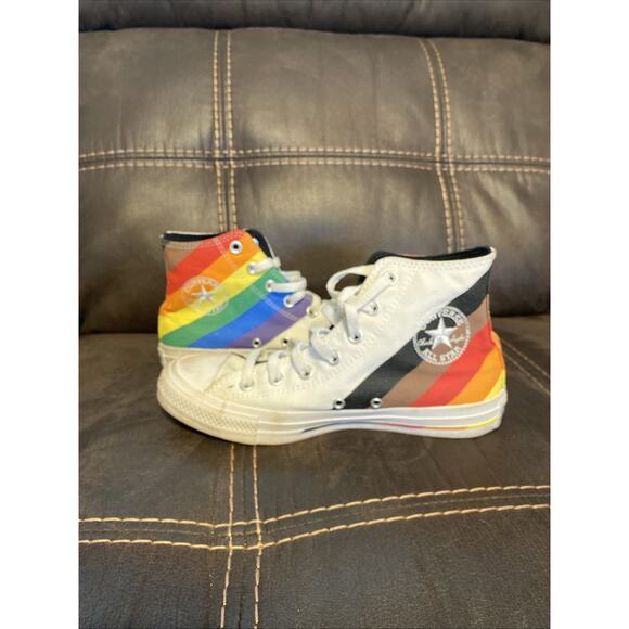 Converse Chuck Taylor All Star Sneakers Hi Pride Sneakers 2020 LGBTQ M 6 W 8100 - Picture 1 of 11